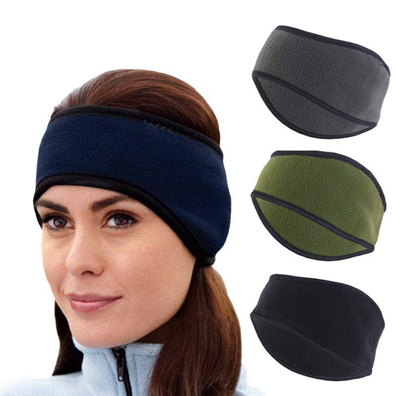 Fleece Ear Warmer Band - New Winter Fleece Ear Muffs Warmers