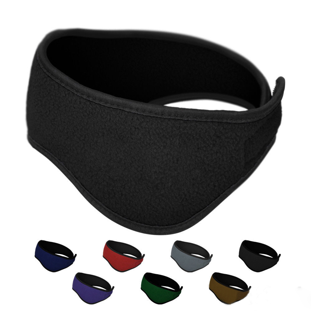 Fleece Ear Warmer Band - 1PC Winter Women Men Ear Warmer