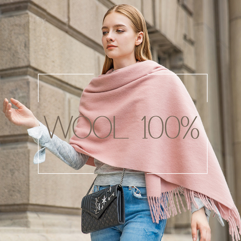 Shawl Wrap Winter - Wool Winter Scarf Women Fashion Shawl