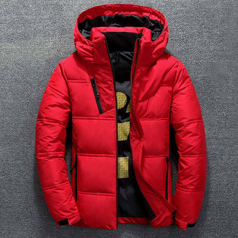 Down Jacket Packable - Winter Warm Men Jacket Coat Casual