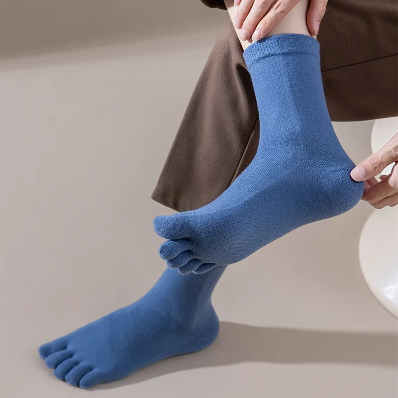 Mans Wool Five Finger Socks Sh - Thermal Sock Wool 评论和价格