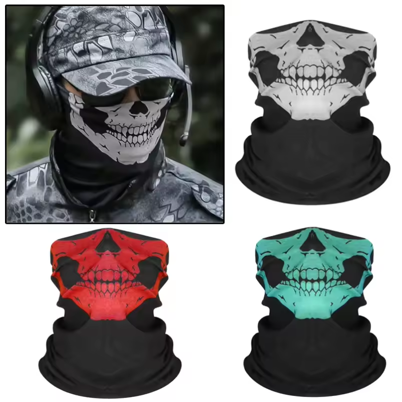 Skull Men Balaclava Ski Mask C - Balaclava Ski Mask 评论和价格
