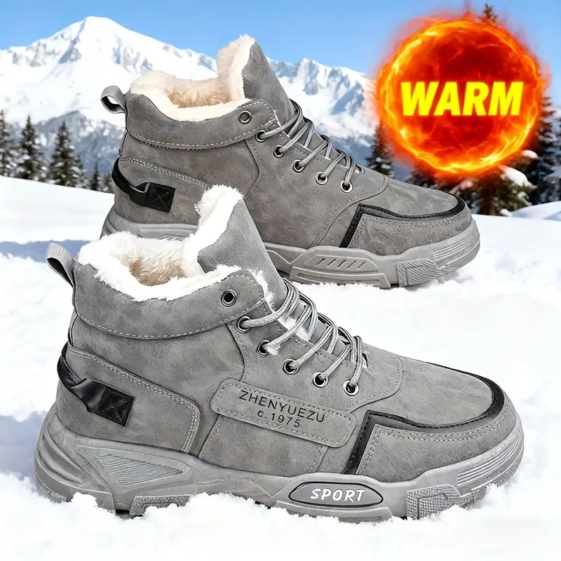 Men's Autumn and Winter High-T - Waterproof Winter Boot 评论和价格