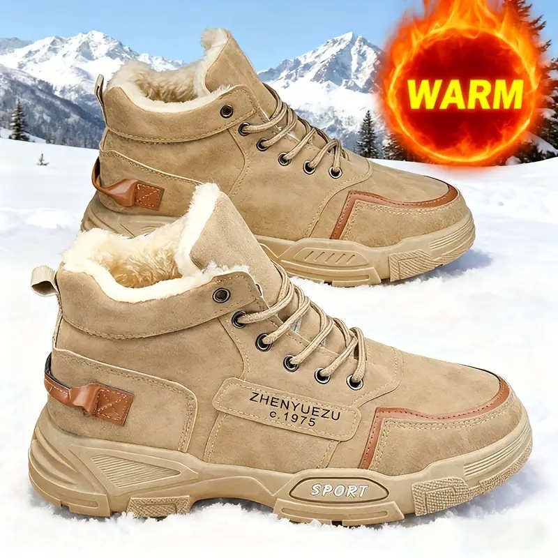 Men's Autumn and Winter High-T - Waterproof Winter Boot 评论和价格