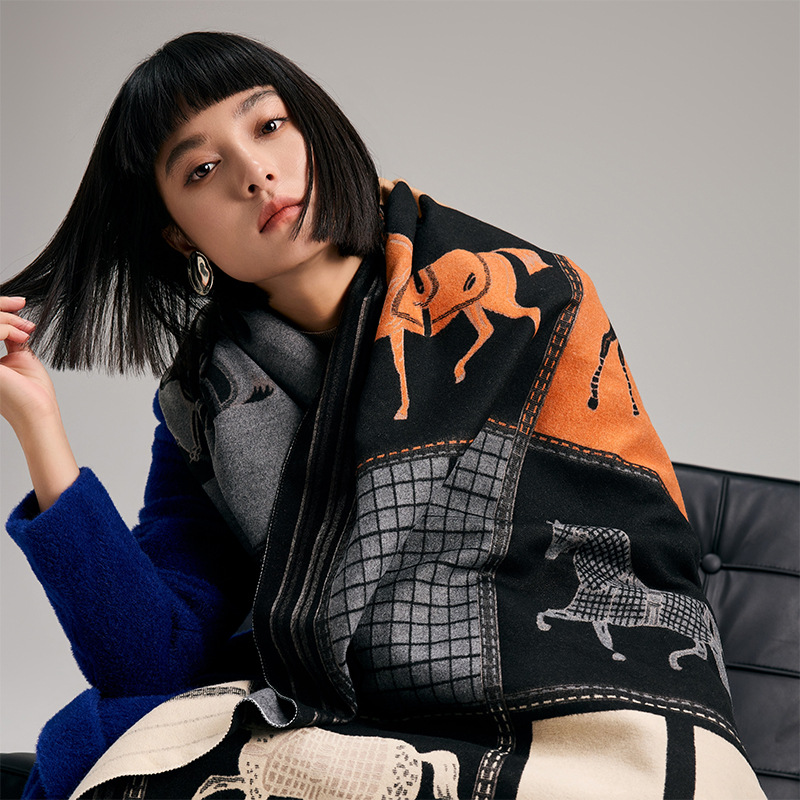 Luxury Scarf Women Winter Cash - Cashmere Pashmina Wrap 评论和价格