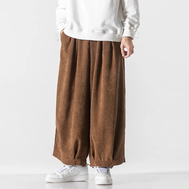 Pants Men's Autumn Winter Japa - Corduroy Pant Warm 评论和价格