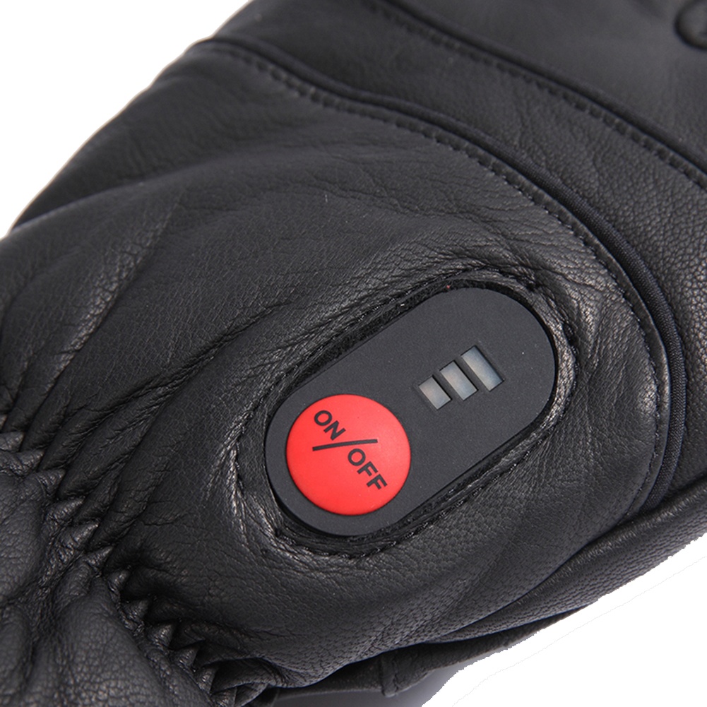 Heated Leather Gloves Men Wome - Touch Screen Gloves 评论和价格
