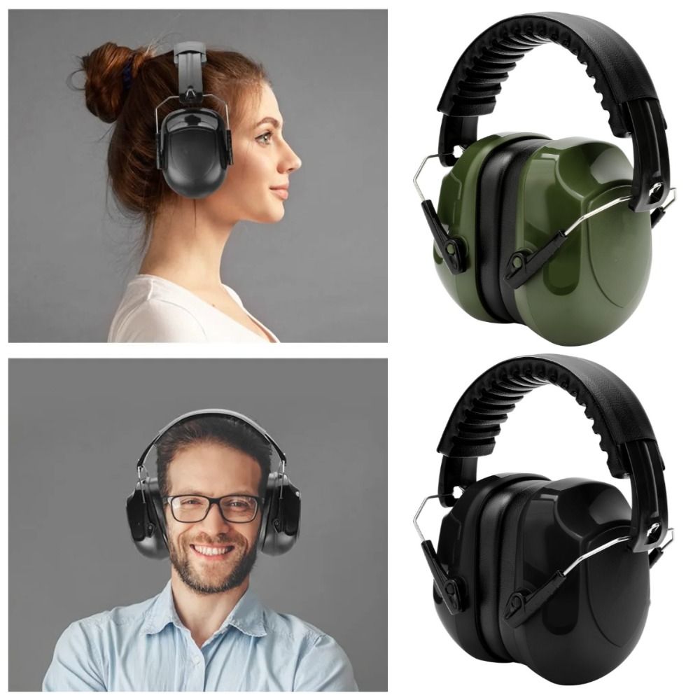 SNR-34dB Adjustable Head Earmu - Earmuffs Foldable 评论和价格