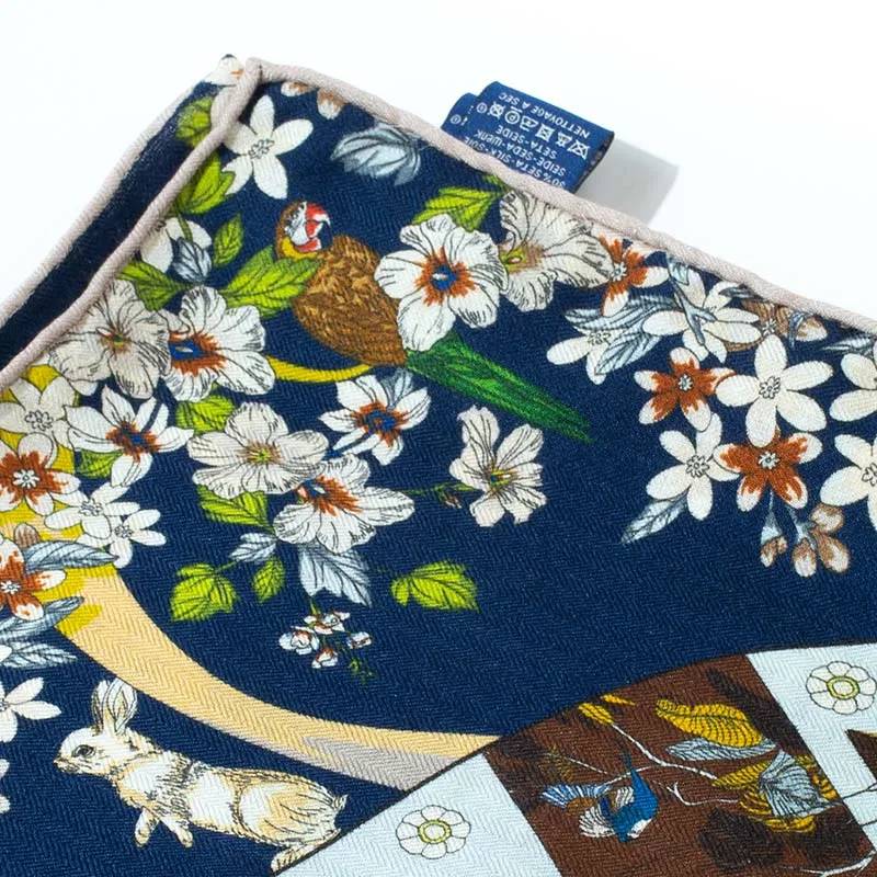 Double Sided Warm Square Scarf - Shawl Wrap Winter 评论和价格