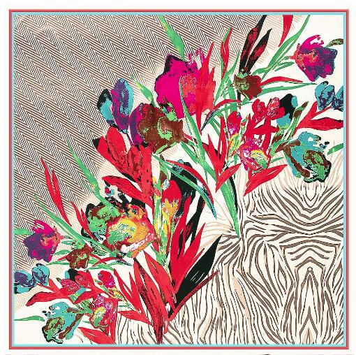 130x130cm Luxury Brand Square  - Shawl Wrap Winter 评论和价格