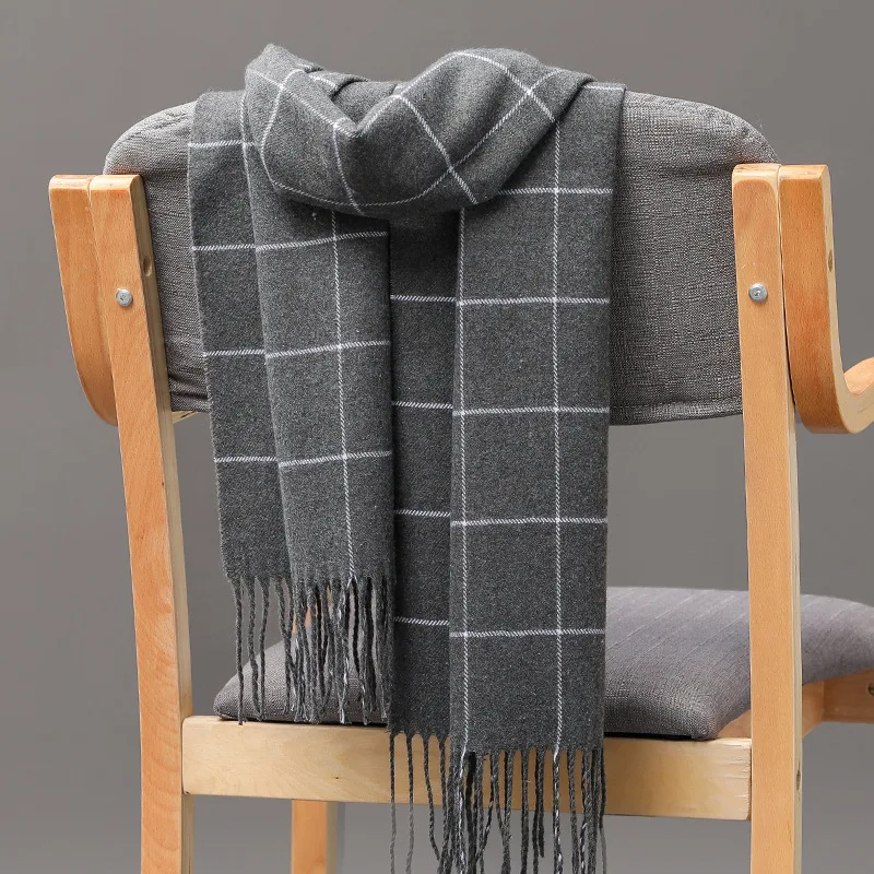 2023 New Winter Men Scarf Keep - Wool Scarf Men 评论和价格