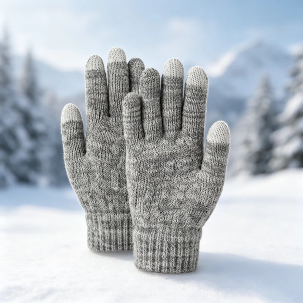 2Pcs/Set Fashion Winter Childr - Touch Screen Gloves 评论和价格