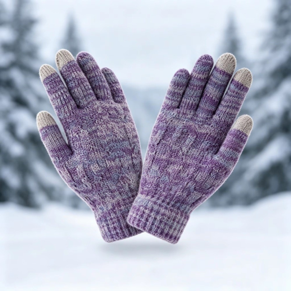 2Pcs/Set Fashion Winter Childr - Touch Screen Gloves 评论和价格