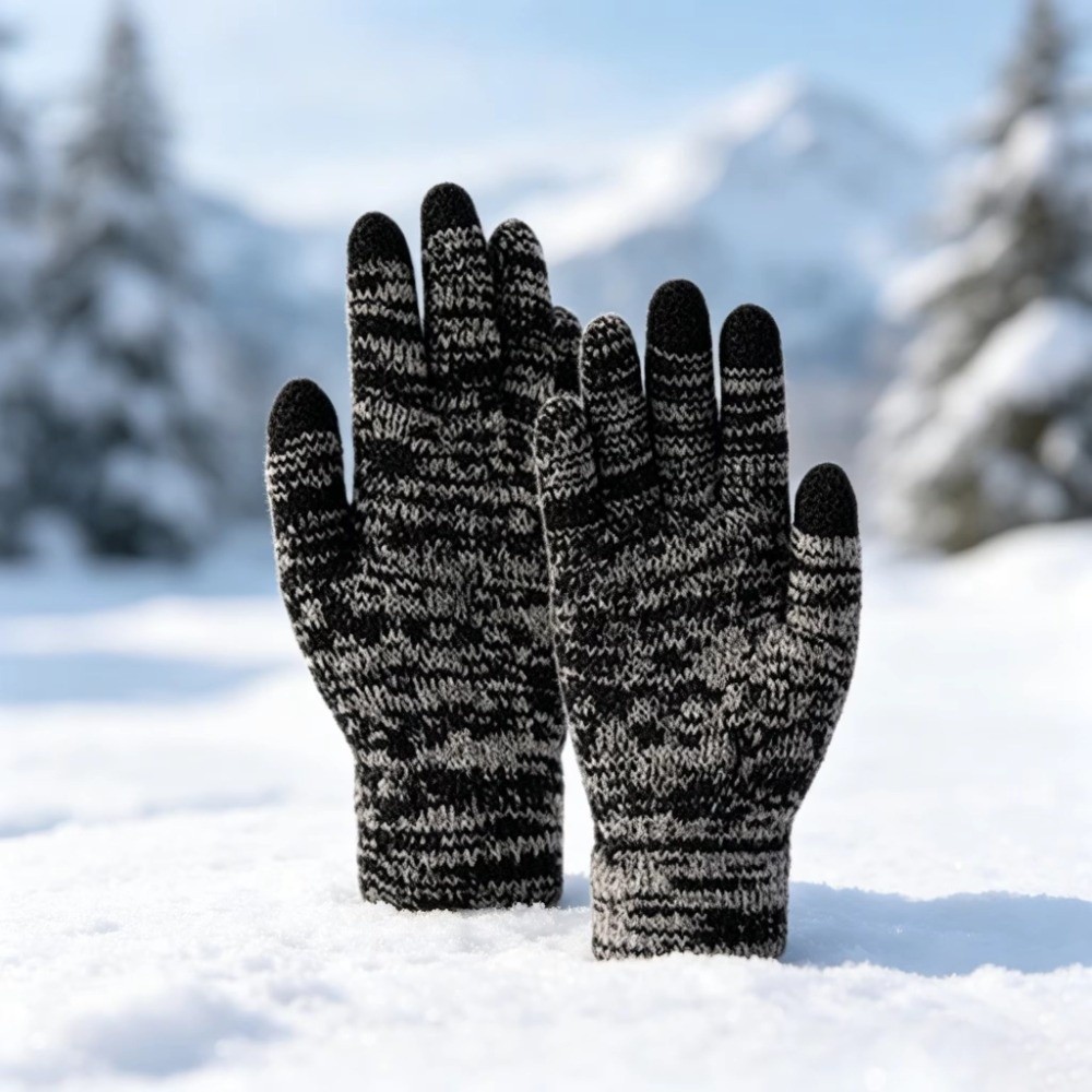 2Pcs/Set Fashion Winter Childr - Touch Screen Gloves 评论和价格