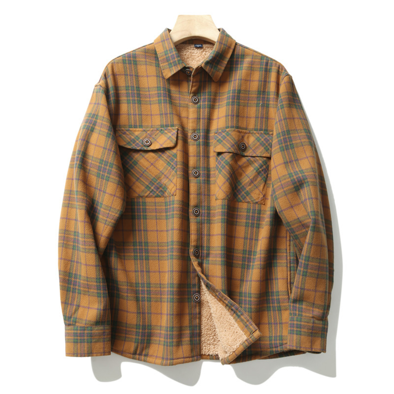 Men's Plaid Flannel Shirts Jac - Flannel Shirt Lined 评论和价格