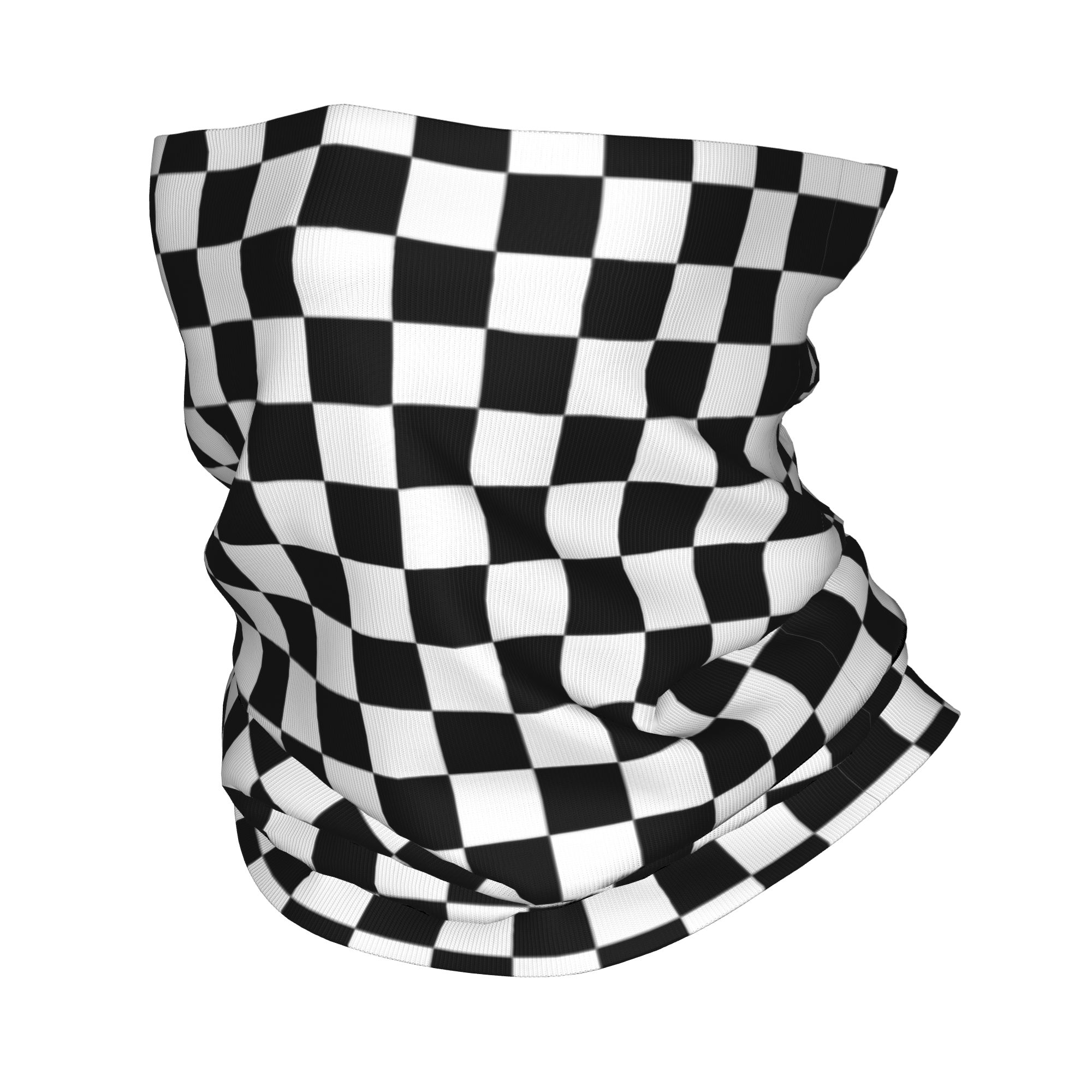 Custom Racing Checkered Motor  - Neck Gaiter Fleece 评论和价格