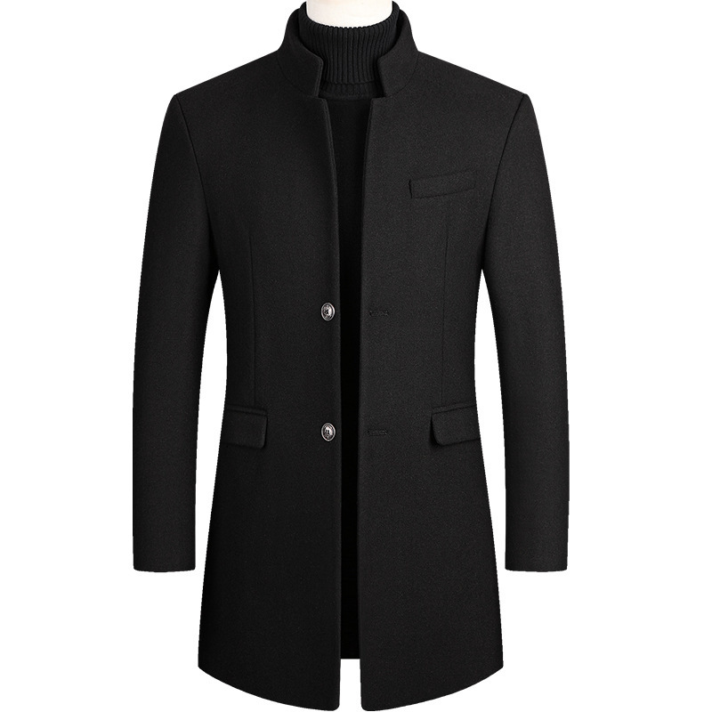 2025 New Extra Long Wool Trenc - Wool Coat Peacoat 评论和价格