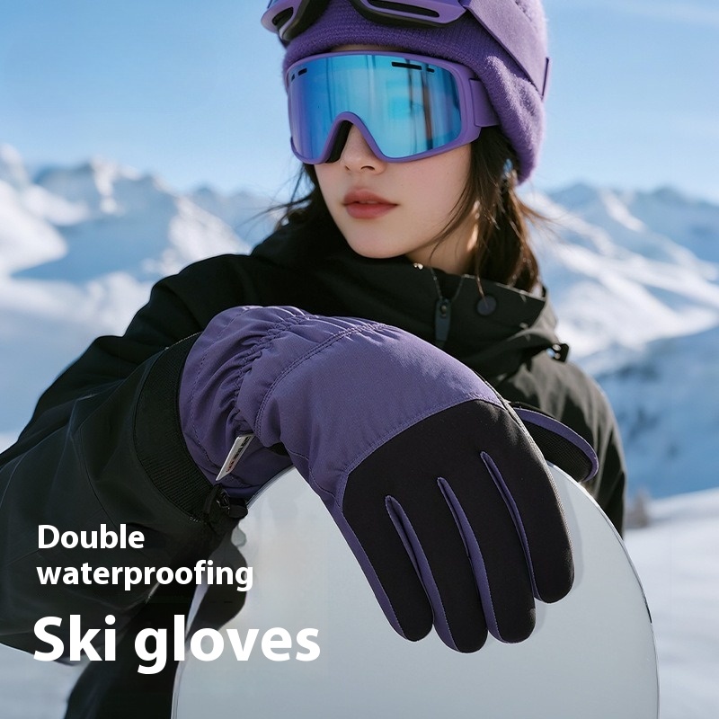 New Winter Thermal Gloves Skii - Snow Glove Insulated 评论和价格