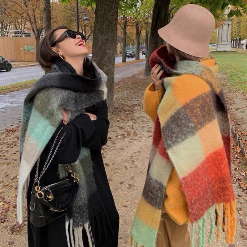 NEW Luxury Winter Thick Warm S - Cashmere Pashmina Wrap 评论和价格
