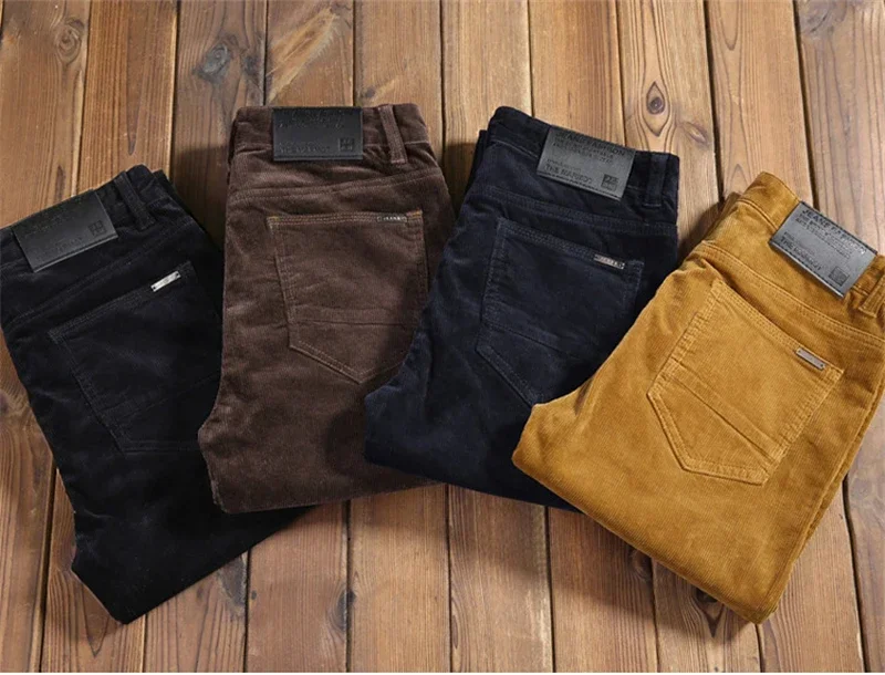 2023 Autumn Winter Men's Casua - Corduroy Pant Warm 评论和价格