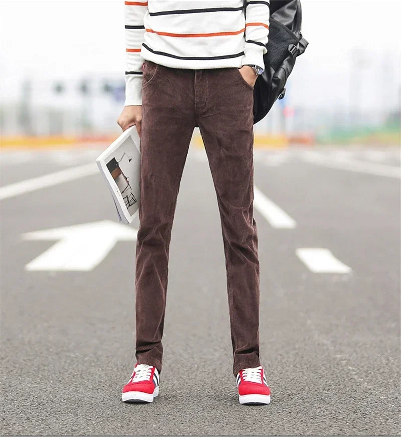 2023 Autumn Winter Men's Casua - Corduroy Pant Warm 评论和价格