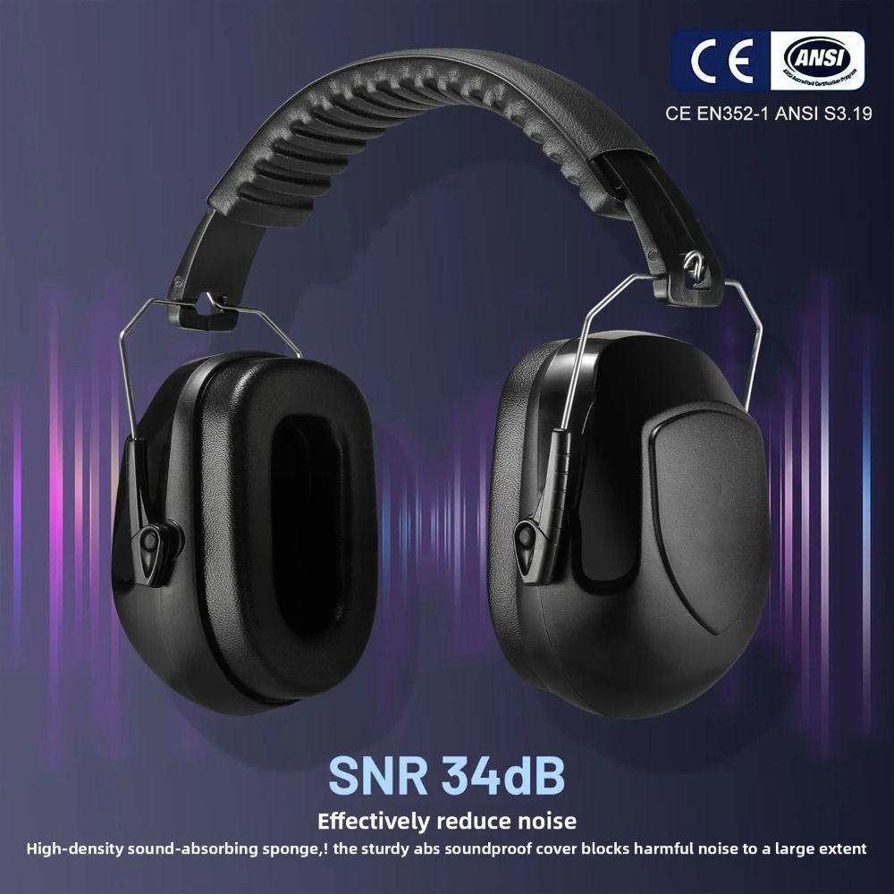 Heavy Duty ABS Soundproof Earm - Earmuffs Foldable 评论和价格