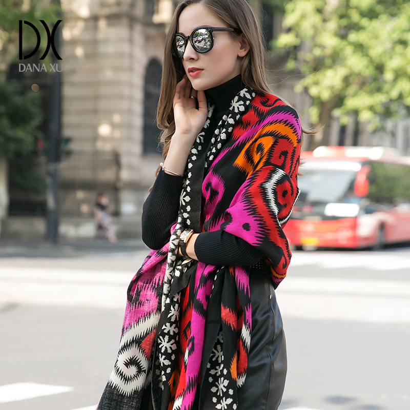 Fashion Scarves and Shawls Wom - Cashmere Pashmina Wrap 评论和价格