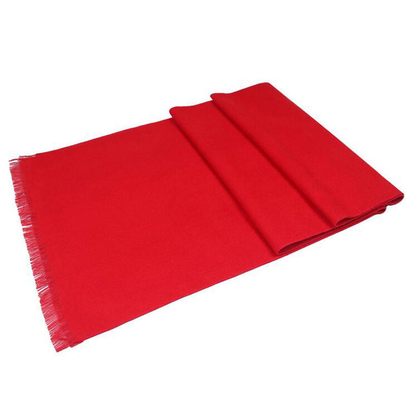 Fashion Winter Solid Color Men - Wool Scarf Men 评论和价格