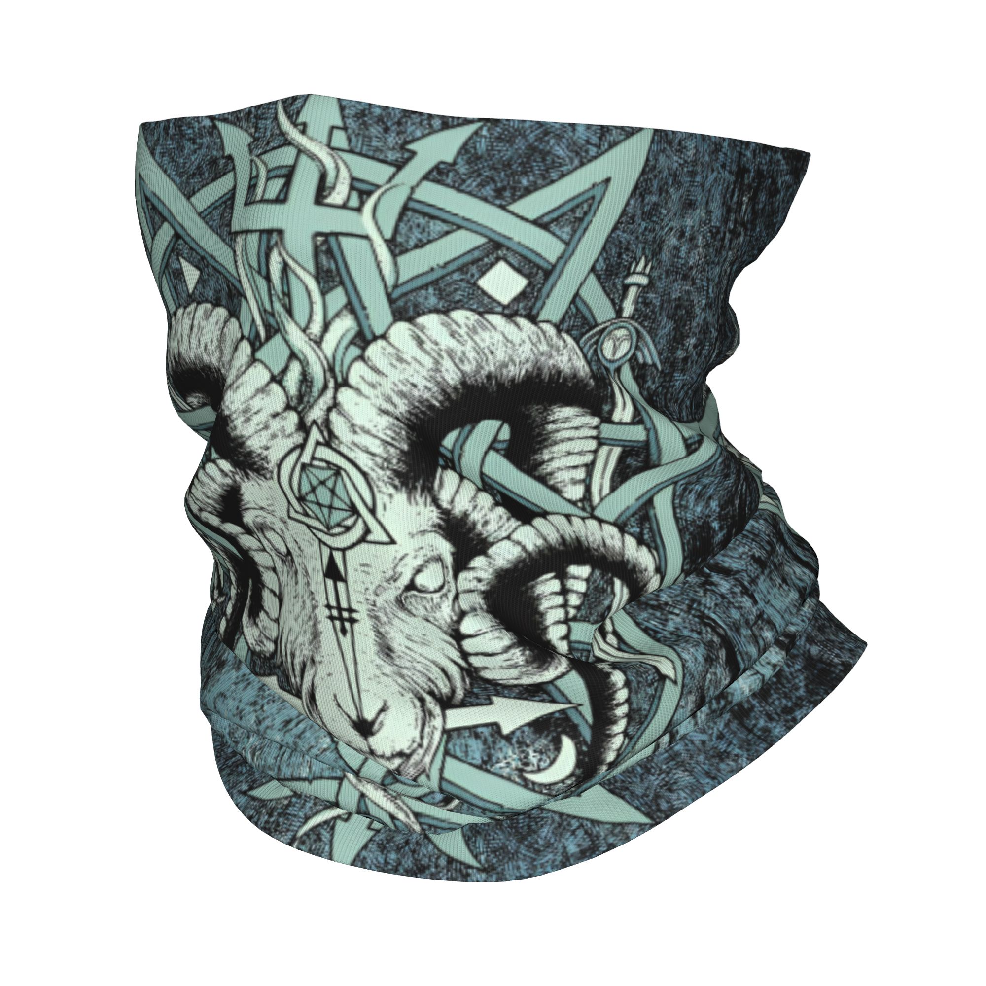 Custom The Sabbatic Goat Bapho - Neck Gaiter Fleece 评论和价格