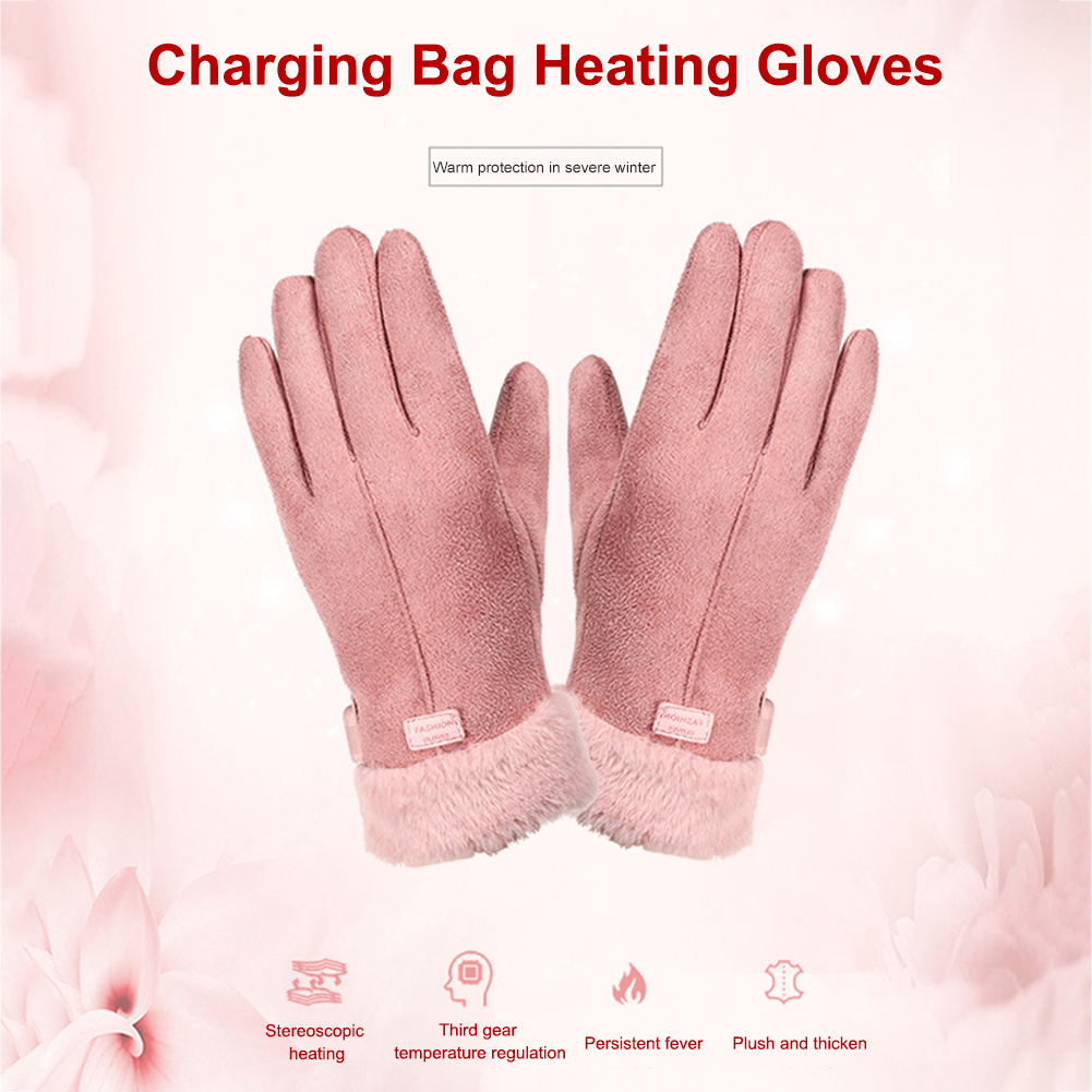 USB Electric Heated Gloves Out - Touch Screen Gloves 评论和价格
