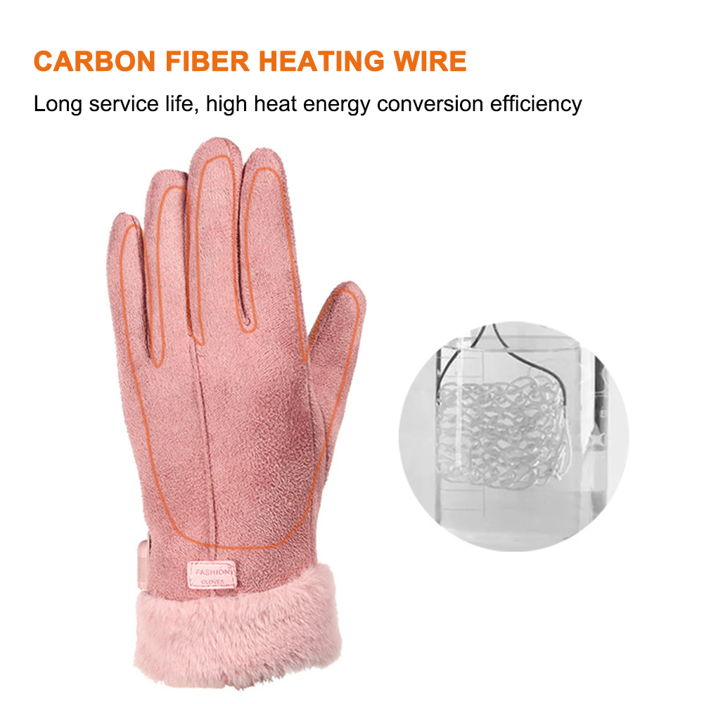 USB Electric Heated Gloves Out - Touch Screen Gloves 评论和价格