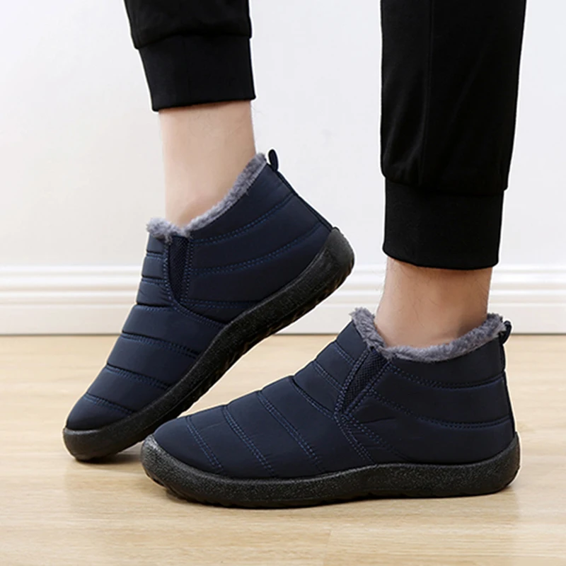 Fashion Men's Snow Boots Ankle - Waterproof Winter Boot 评论和价格