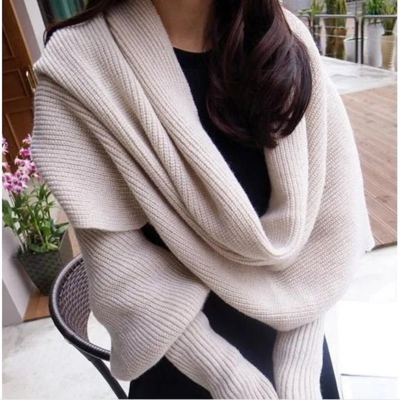 SupSindy Women Winter Scarf Eu - Wool Scarf Men 评论和价格