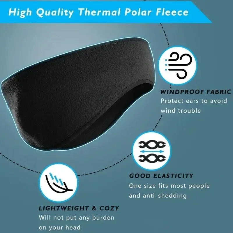 1Pcs Stylish Winter Headband E - Winter Headband Fleece 评论和价格