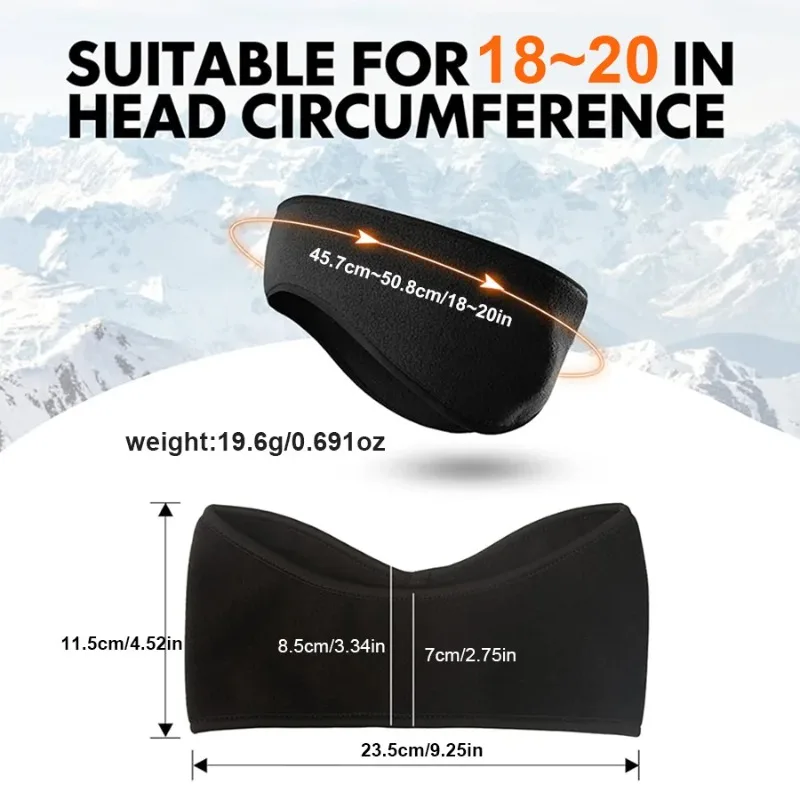 1Pcs Stylish Winter Headband E - Winter Headband Fleece 评论和价格