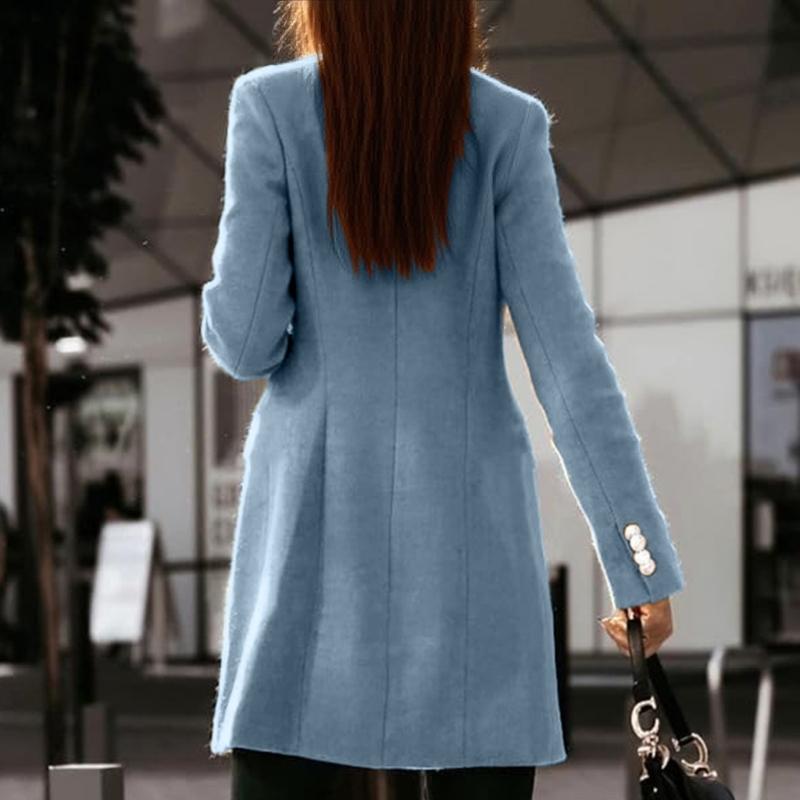 Womens Fall Winter Wool Coats  - Wool Coat Peacoat 评论和价格