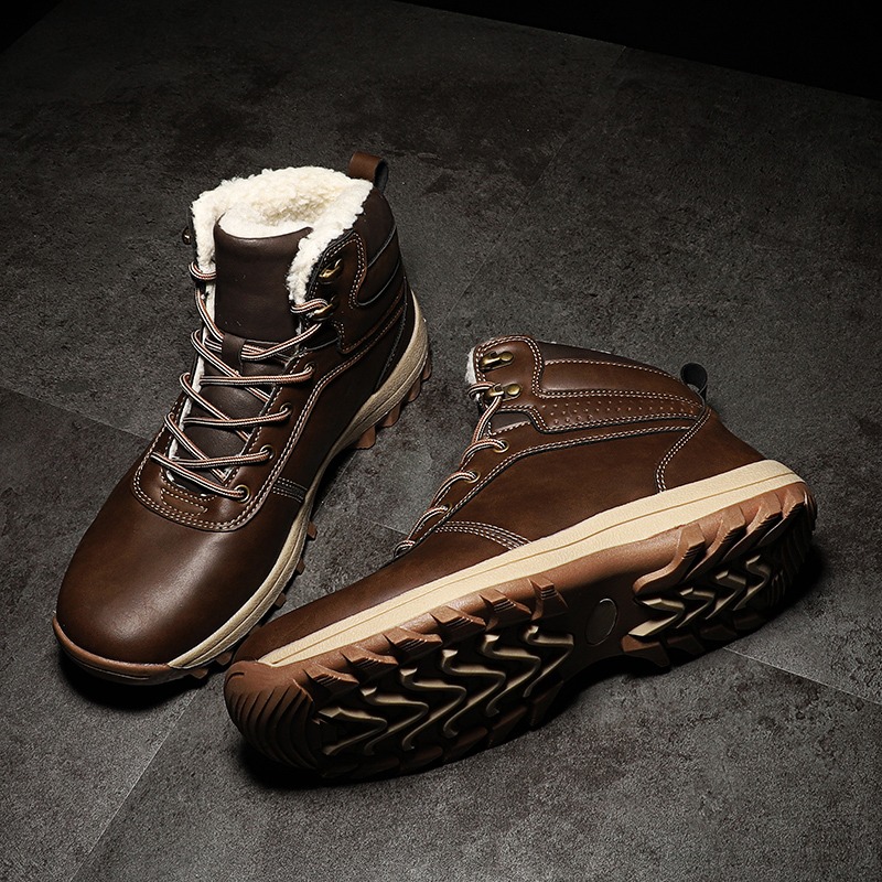 Super Warm Men Winter Boots Bi - Waterproof Winter Boot 评论和价格