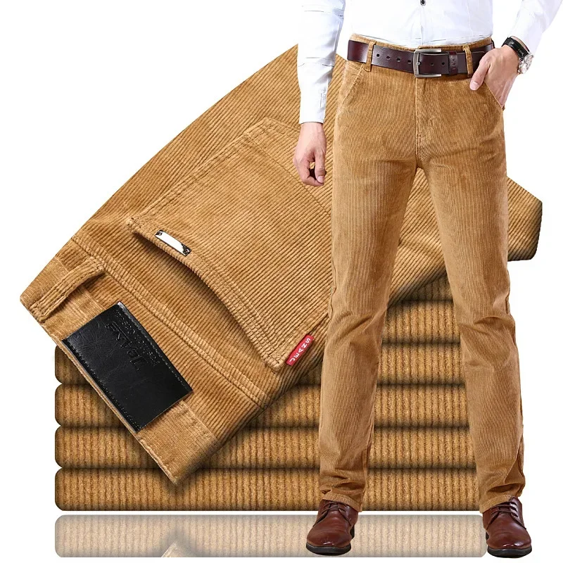 2025 Spring Autumn Men's Cordu - Corduroy Pant Warm 评论和价格