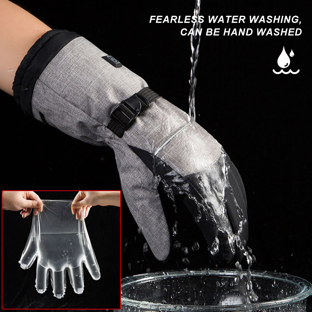 Electric Heated Gloves Men Wom - Touch Screen Gloves 评论和价格