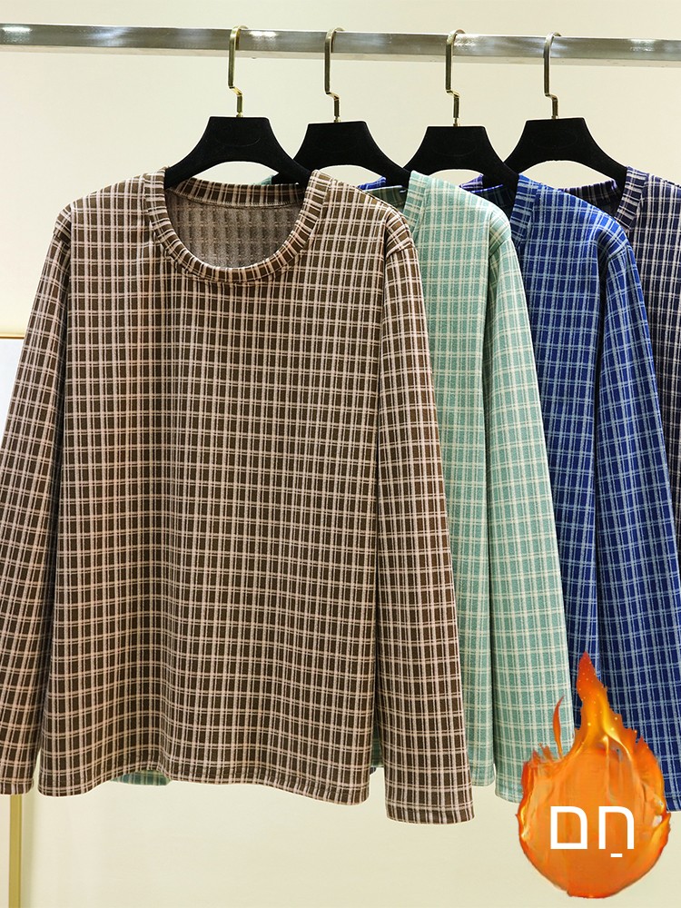 Men's Winter Home Wear Flannel - Flannel Shirt Lined 评论和价格