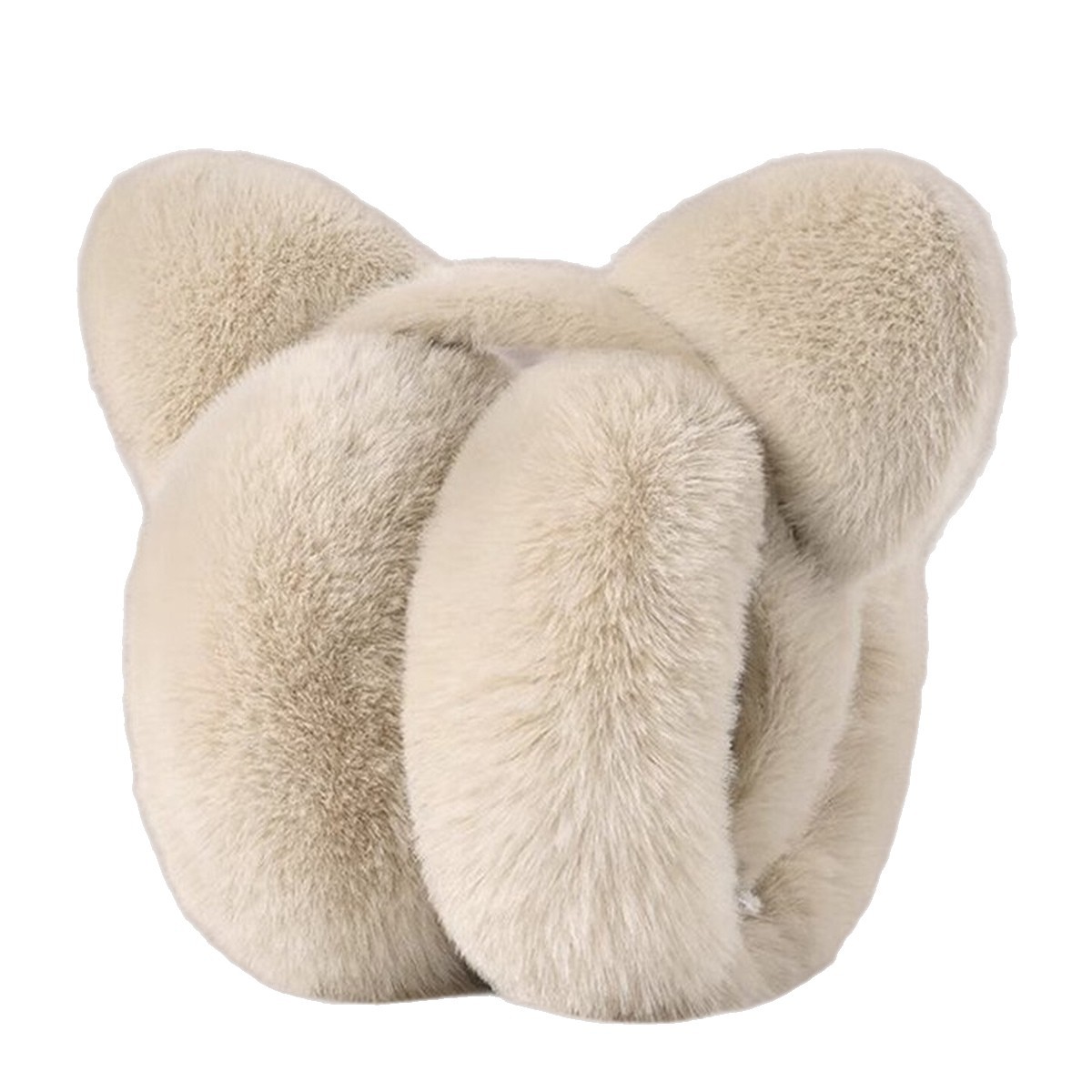 Cat Ears Foldable Earmuffs Plu - Earmuffs Foldable 评论和价格