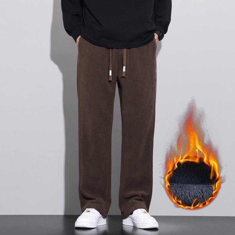 Winter Soft Fleece Warm Cordur - Corduroy Pant Warm 评论和价格