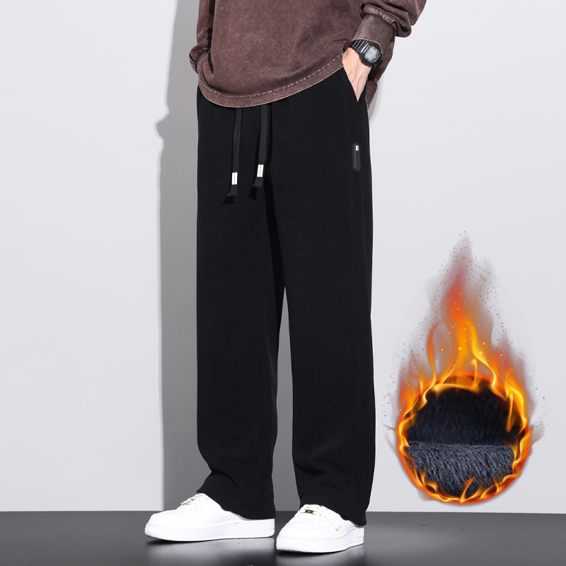 Winter Soft Fleece Warm Cordur - Corduroy Pant Warm 评论和价格