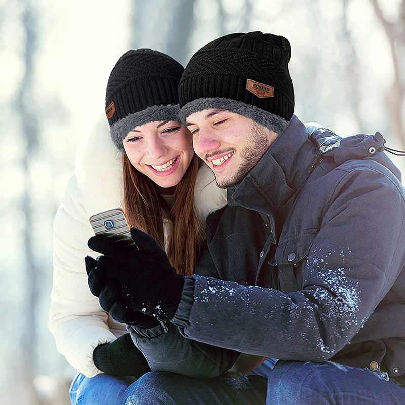 New Winter Beanie Hat for Men  - Wool Scarf Men 评论和价格