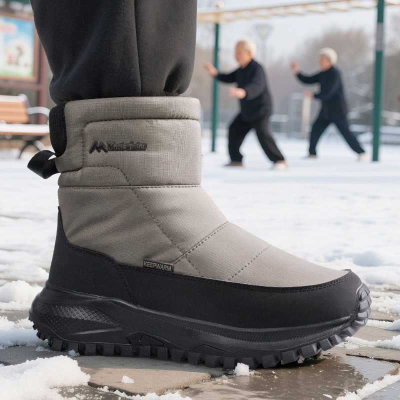 Men's Boots Warm Snow Boots Wa - Waterproof Winter Boot 评论和价格