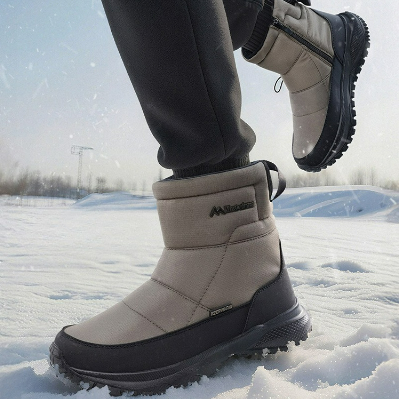 Men's Boots Warm Snow Boots Wa - Waterproof Winter Boot 评论和价格