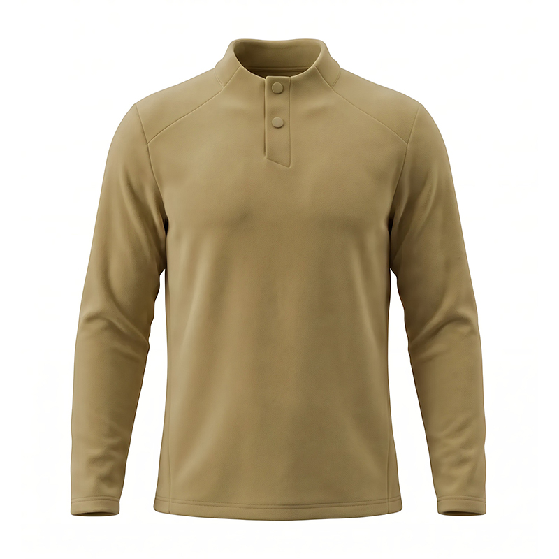 Men Fleece Lined Henley Long S - Flannel Shirt Lined 评论和价格
