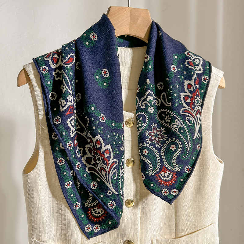 70% Wool 30% Silk Scarf Women  - Shawl Wrap Winter 评论和价格