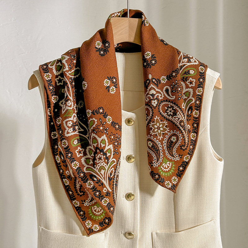 70% Wool 30% Silk Scarf Women  - Shawl Wrap Winter 评论和价格