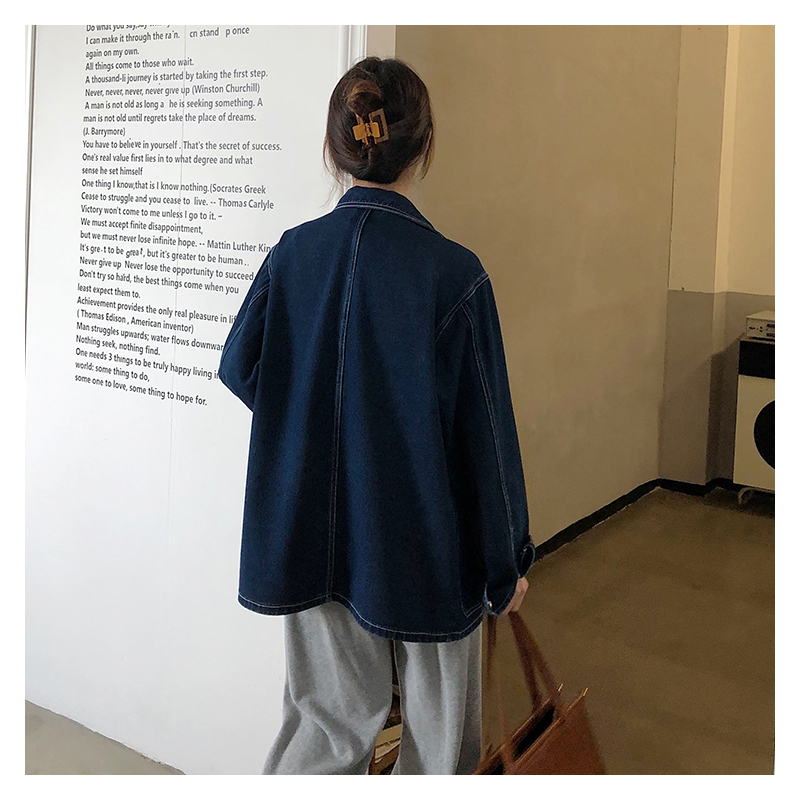 Dark Blue Denim Jacket Women S - Down Jacket Packable 评论和价格